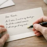 mots départ en retraite